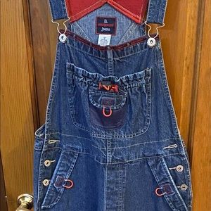 B.U.M Equipment 90’s Retro Vintage Overalls Bibs
